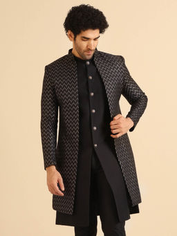 KISAH - Men Black Sherwani