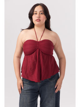 PAST MODERN - Halter Top With Slit