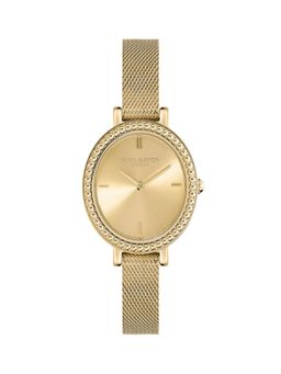 Olivia Burton - Women Vintage Bead Gold Round Dial Watch - 24000161 (M)