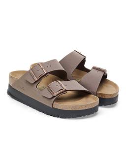 Birkenstock - Papillio Arizona Flex Platform Women Narrow Width Beige Sandals
