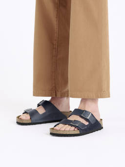 Birkenstock - Arizona Men Regular Width Navy Blue Sandals