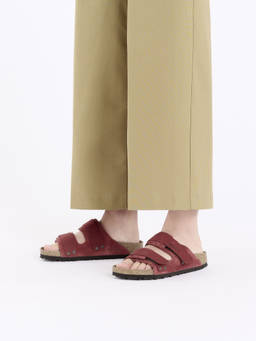 Birkenstock - Uji Unisex Narrow Width Zinfandel Maroon Sandals