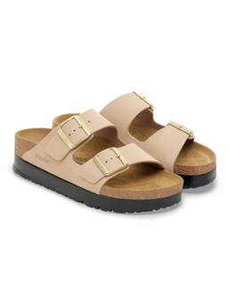 Birkenstock - Papillio Arizona Flex Platform Women Narrow Width Cream Sandals