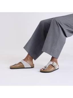 Birkenstock - Gizeh Big Buckle Women Regular Width Grey Sandals