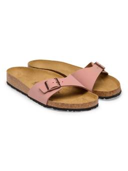 Birkenstock - Madrid Unisex Narrow Width Pink Clay Birko-Flor Nubuck Sandals