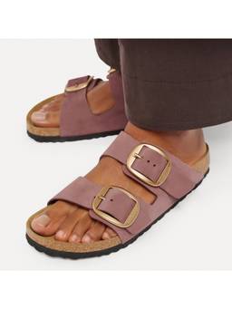 Birkenstock - Arizona Big Buckle Women Narrow Width Purple Sandals