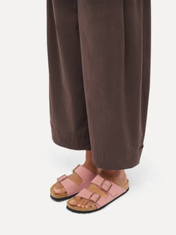 Birkenstock - Arizona Unisex Narrow Width Pink Clay Birko-Flor Nubuck Sandals