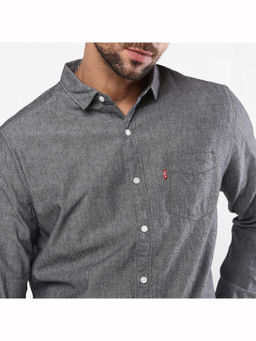 Levi's - Men Grey Slim Fit Casual Shirt