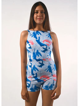 Trove Label - Blue Printed One Piece