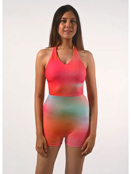 Trove Label - Pink Curvy Oceanic One Piece