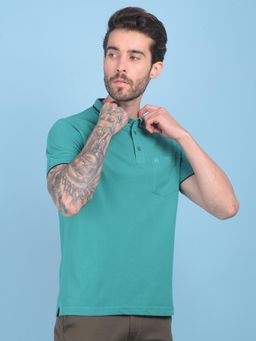 CRIMSOUNE CLUB - Mens Green Polo T-Shirt