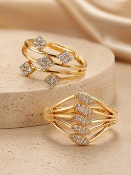 Zeraki Jewels - Melina and Jova Rings (Pack of 2)