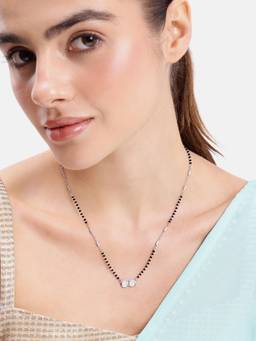 MINOUS - 925 Silver Soulmate Circles Mangal Sutra