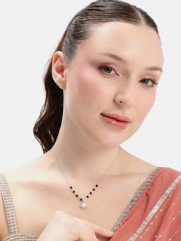 MINOUS - 925 Silver Forever Pearl Radiance Mangal Sutra