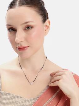MINOUS - 925 Silver Infinity Love Loop Mangal Sutra