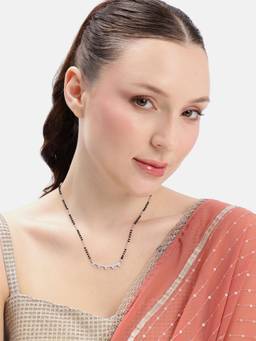 MINOUS - 925 Silver Love Link Mangal Sutra