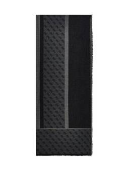 Guess - Black Modal Logo Men Scarf