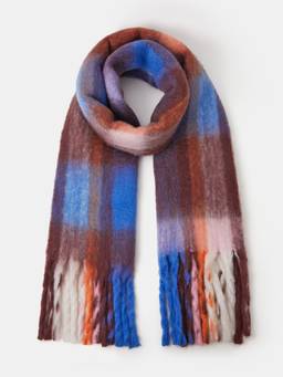 Accessorize London - Women's Super Soft Check Scarf