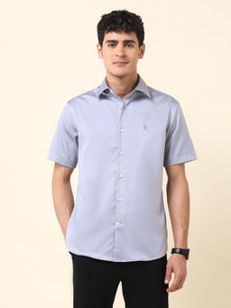 U.S. POLO ASSN. - Men Solid Tailored Fit Shirt