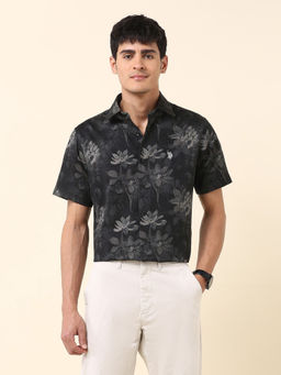 U.S. POLO ASSN. - Men Tailored Fit Floral Printed Shirt