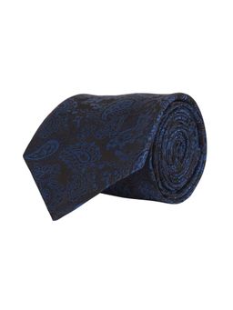 CAZZANO - Microfiber Blue Floral Tie