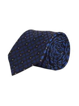 CAZZANO - Microfiber Blue Checks Tie