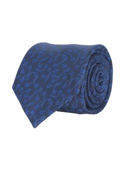 CAZZANO - Microfiber Blue Floral Tie
