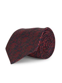 CAZZANO - Microfiber Red Polka Dots Tie