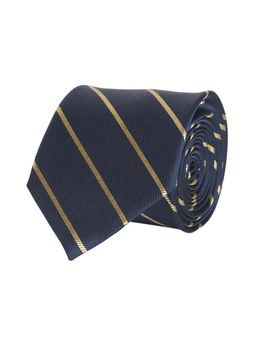 CAZZANO - Microfiber Blue Stripes Tie