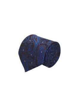 CAZZANO - Microfiber Blue Floral Tie