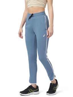 ASICS - Straight Fit Curved Hem Grey Trackpant