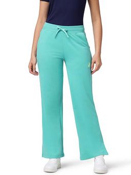 ASICS - Side Slit Straight Hem Turquoise Pant