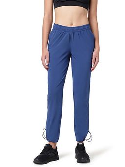ASICS - Adjustable Hem Woven Blue Joggers