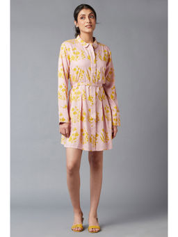 W - Pink Floral Dress