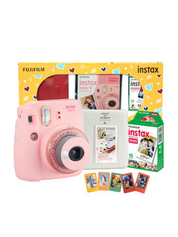 Fujifilm - Instax Mini 9 Surprise Box Clear Pink