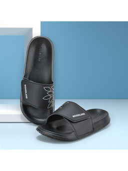WOODLAND - Men Casual Black Sliders