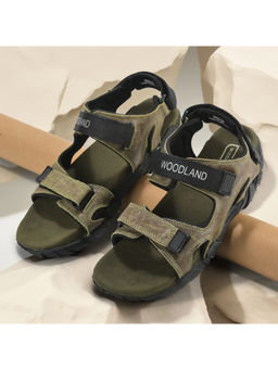 WOODLAND - Men Green Casual Sandals