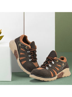 WOODLAND - Men Russia Brown Casual Sneakers