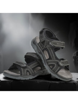 WOODLAND - Men Black Casual Sandals