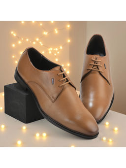 WOODLAND - Men Tan Formal Derbies