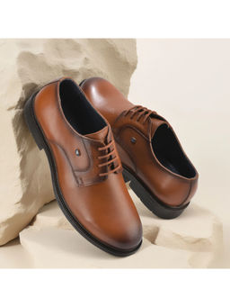 WOODLAND - Men Tan Formal Derbies