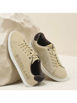WOODLAND - Men Casual Paris Cream Sneakers