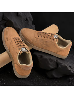 WOODLAND - Men Casual Cashew Tan Sneakers