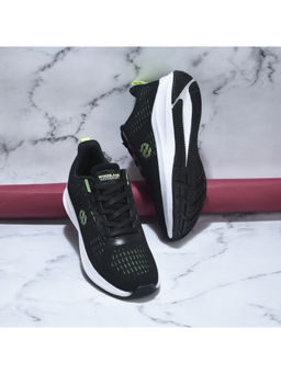 WOODLAND - Men Black Sports Running Shoes