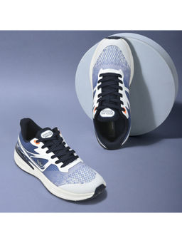 WOODLAND - Men Blue & White Sports Running Shoes