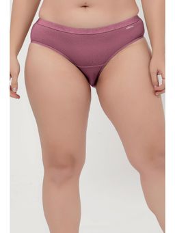Zelena - Blush Mauve Cotton Maternity Hipster Brief