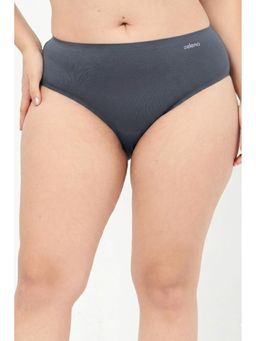 Zelena - Dark Grey Cotton Bonded Maternity Hipster Brief