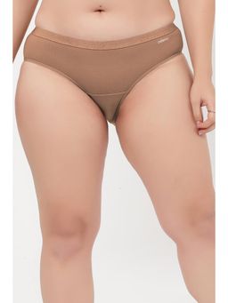 Zelena - Beige Cotton Maternity Hipster Brief