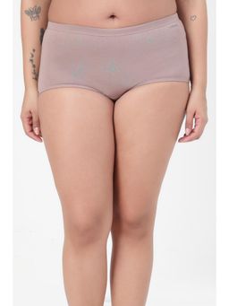 Zelena - Blush Pink Mid Rise Maternity Boyshort Brief