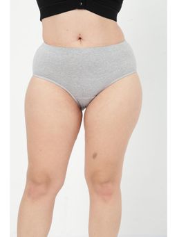 Zelena - Grey High Rise Maternity Hipster Brief